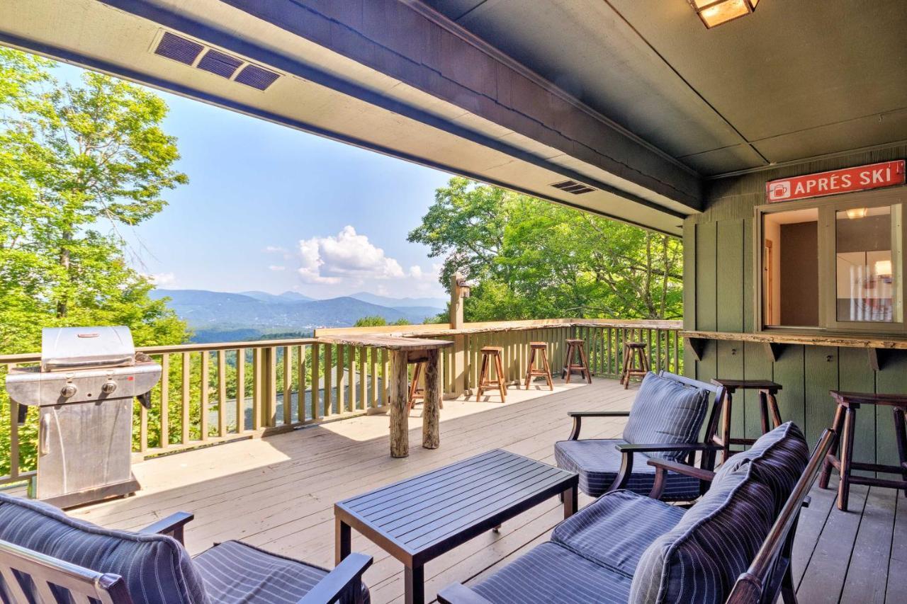 Cabin With Hot Tub And Mountain Views Less Than 5 Mi To Boone Villa Blowing Rock Exterior photo