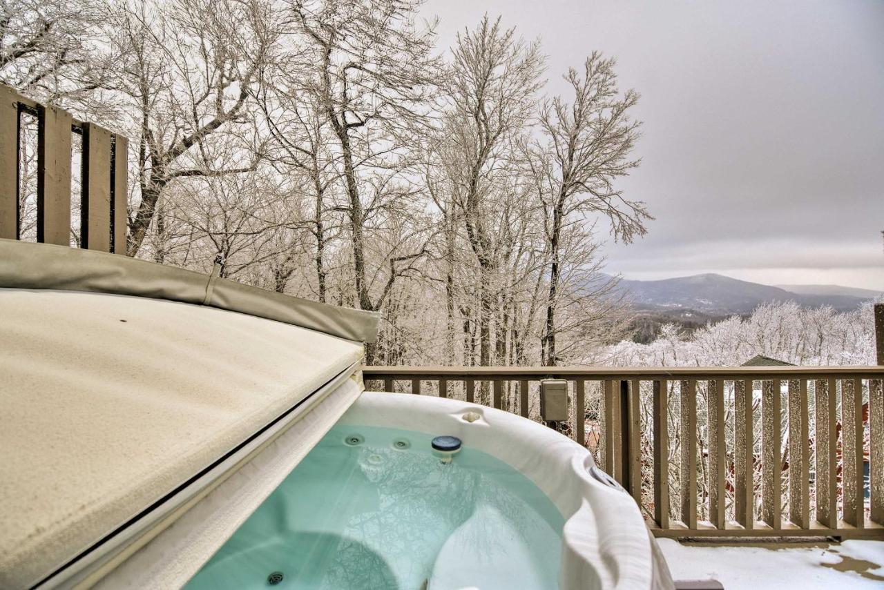 Cabin With Hot Tub And Mountain Views Less Than 5 Mi To Boone Villa Blowing Rock Exterior photo